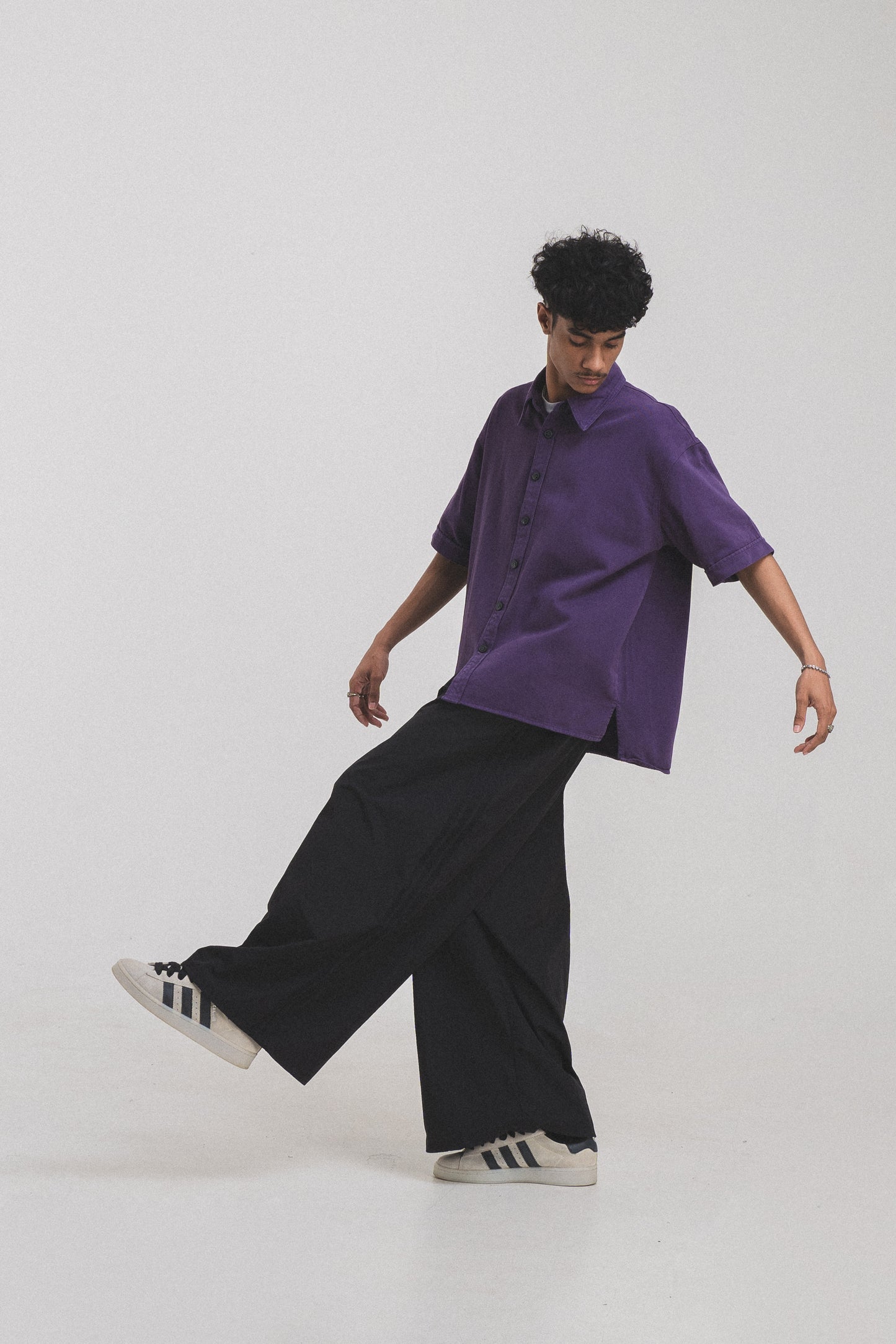 ANS Obu Overshirt - Purple