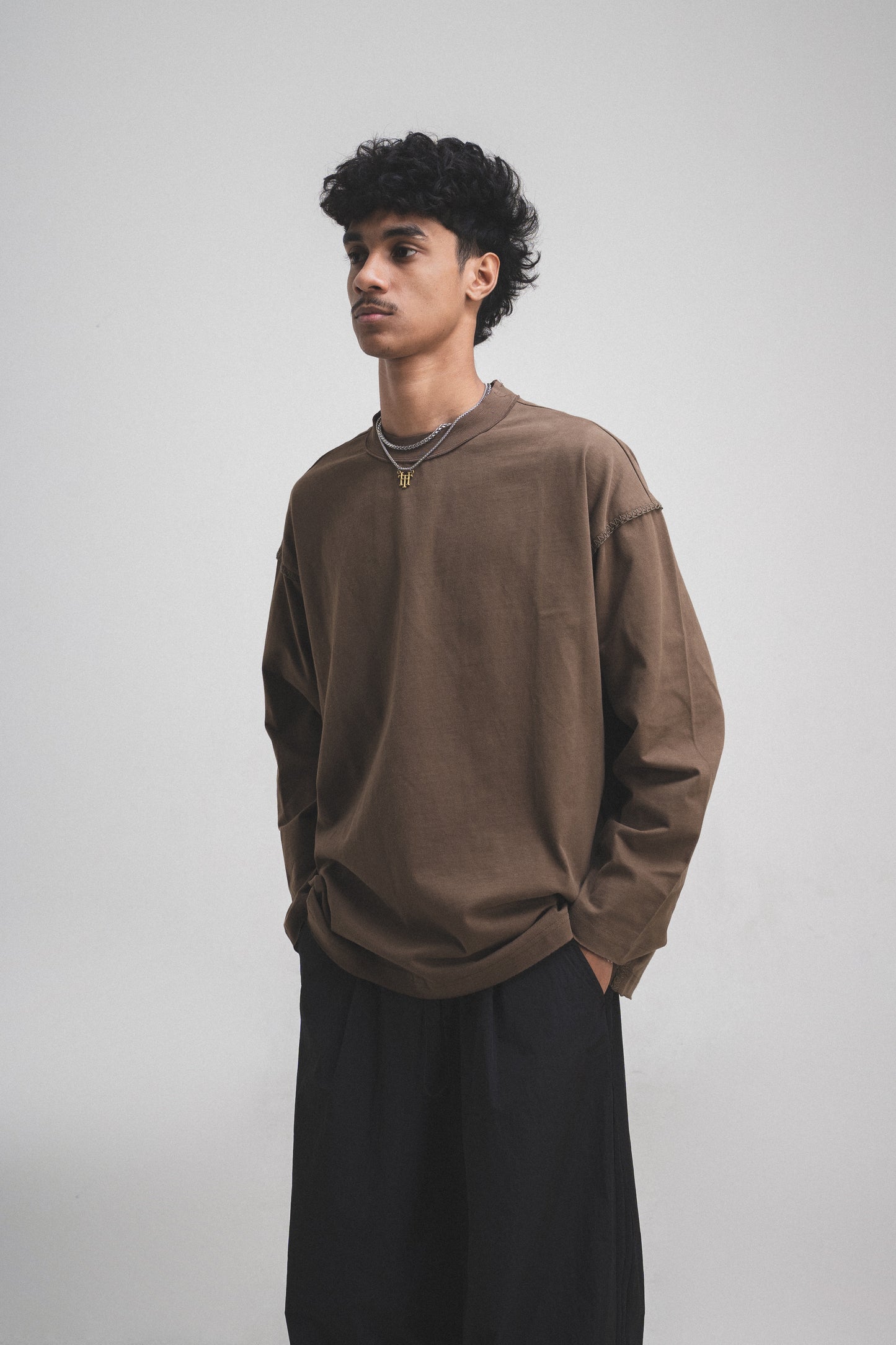 ANS Capi Long Sleeve - Dark Brown