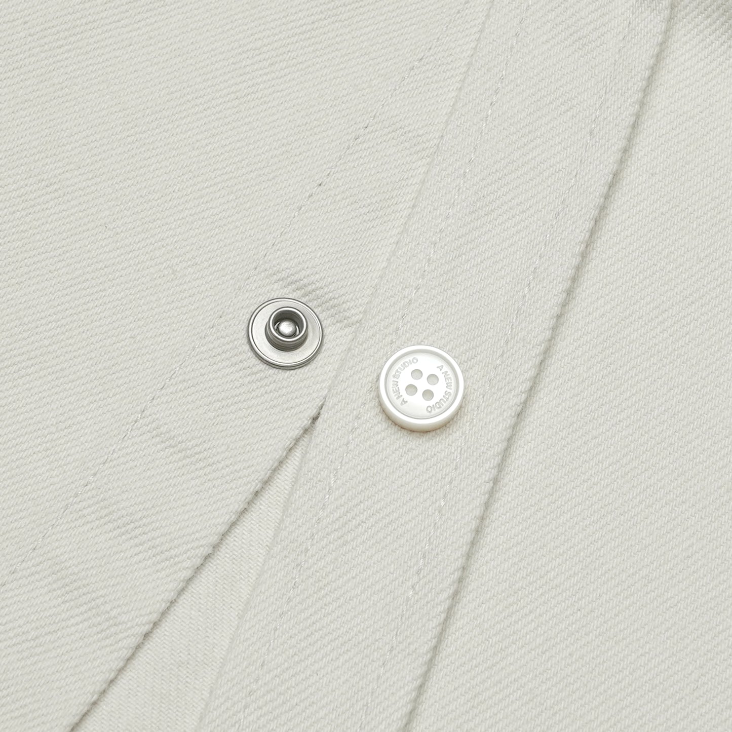 ANS Obu Overshirt - White