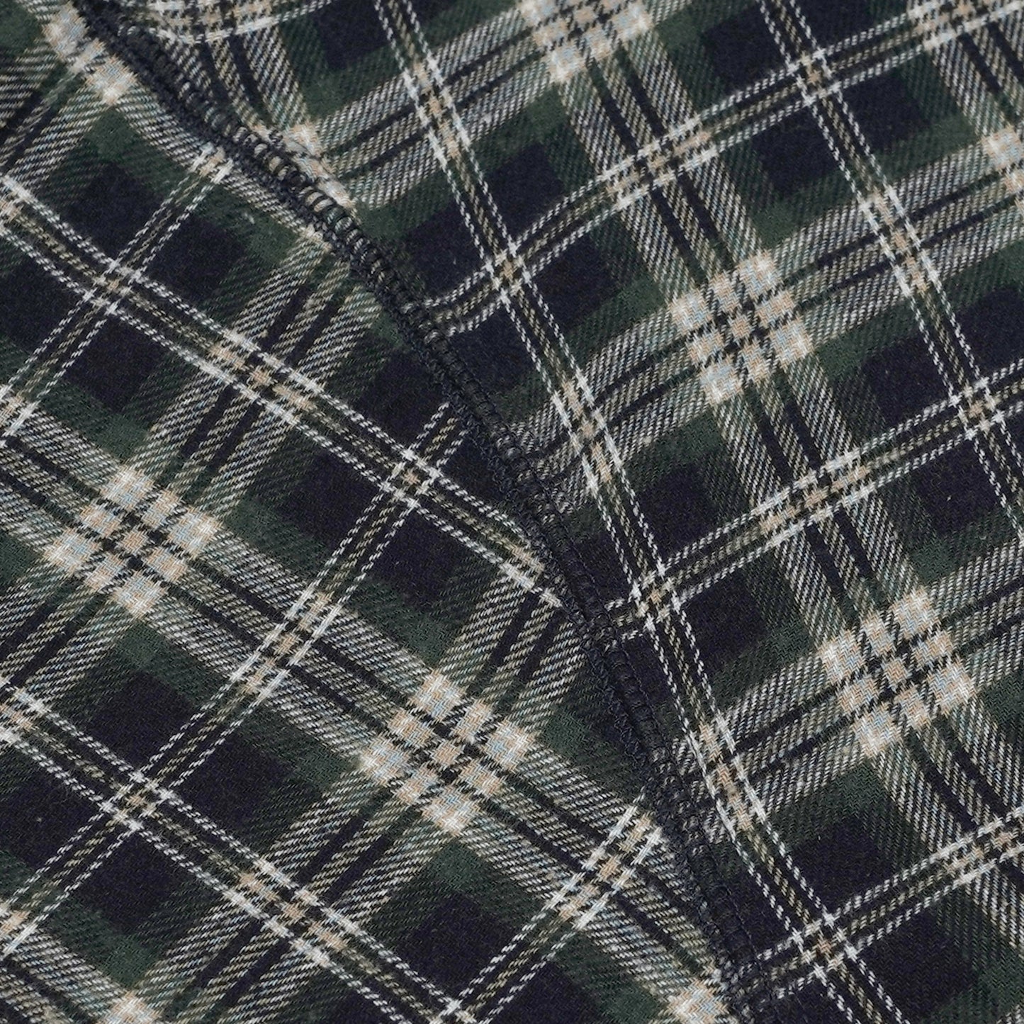 ANS Van Plaid Shirt - Black