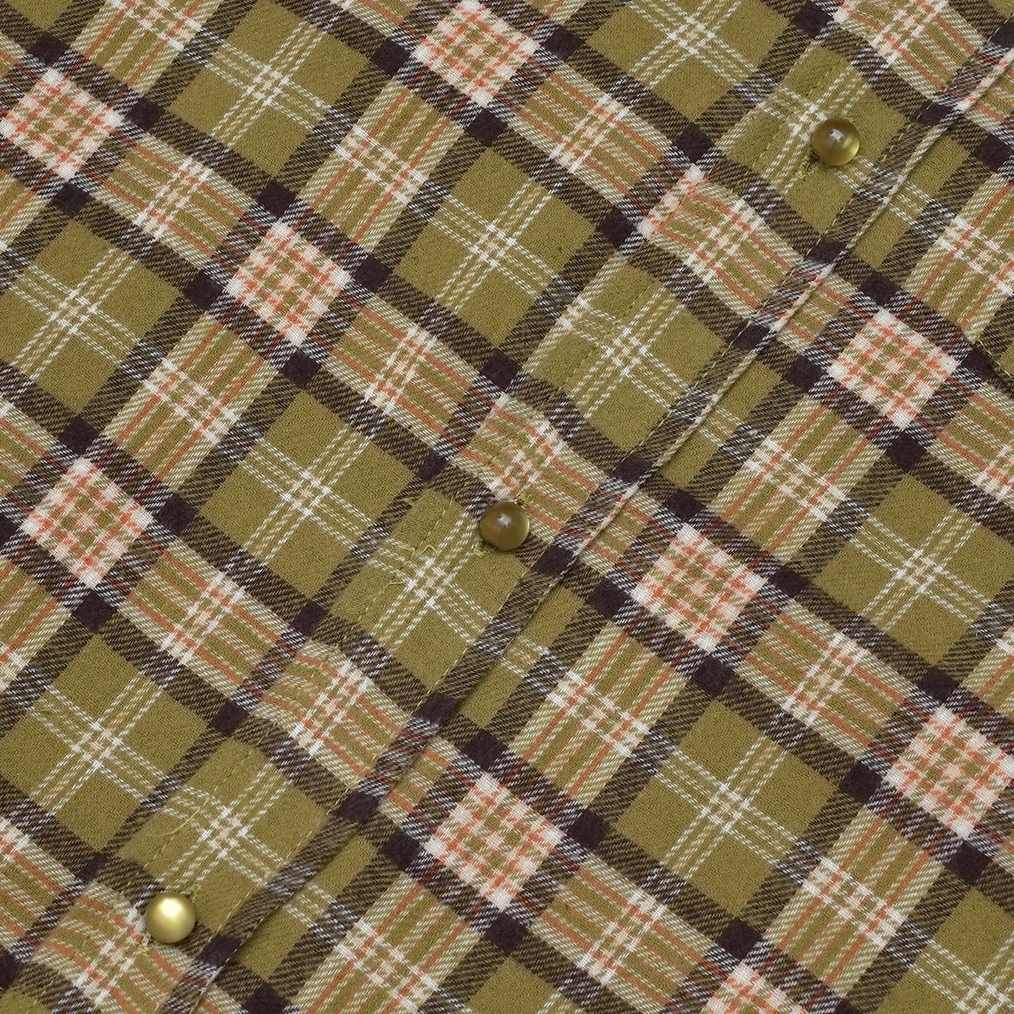 ANS Van Plaid Shirt - Yellow