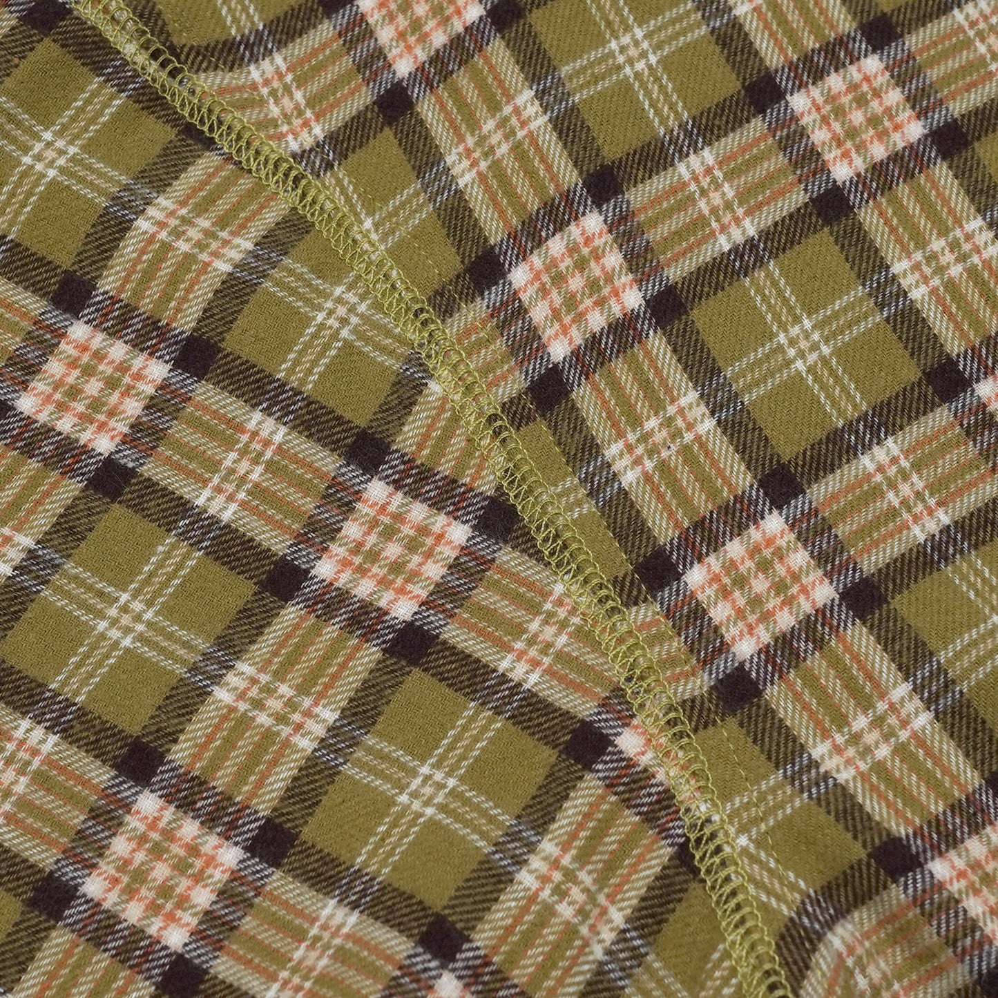 ANS Van Plaid Shirt - Yellow